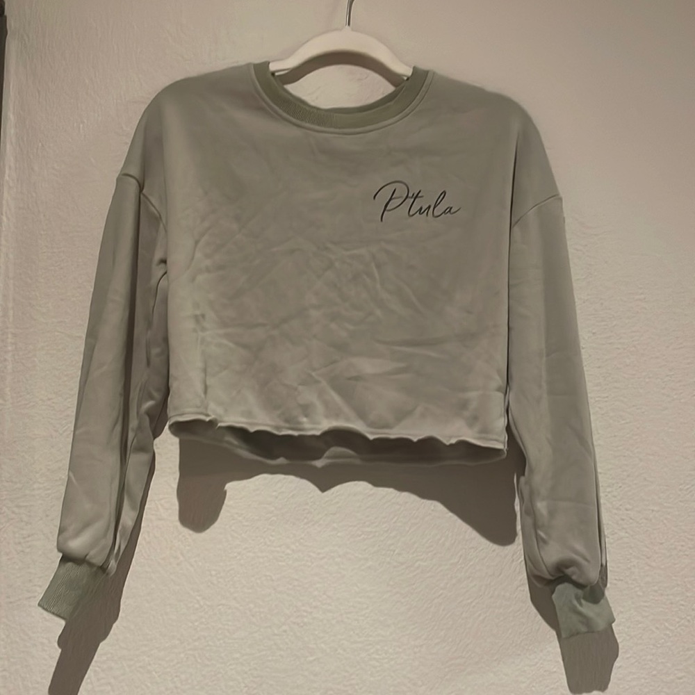 PTULA cropped sweatshirt